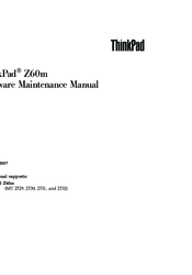 instructions/ibm-lenovo/service-manual-ibm-thinkpad-z60m.pdf