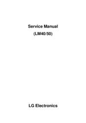 instructions/lg/service-manual-lg-lm40,50.pdf
