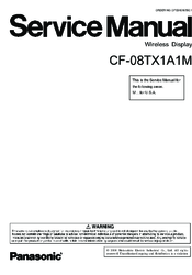 instructions/panasonic/service-manual-panasonic-cf-08tx1a1m.pdf